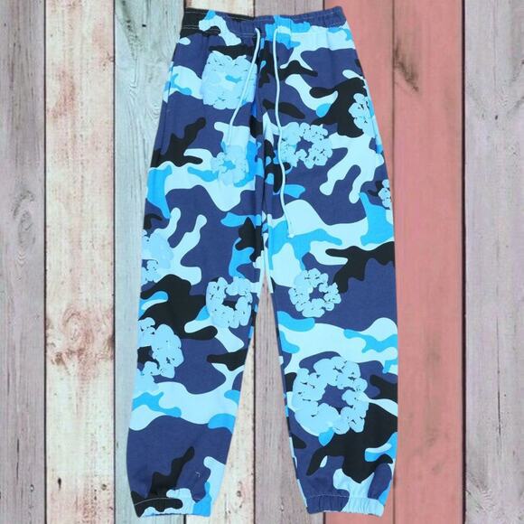 Classic Men's Denim Tears Pants Blue - Picture 1 of 4